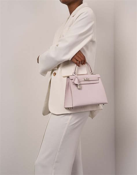 hermes mauve pale bag